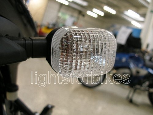 Weisse blinker gläser - blinker, f